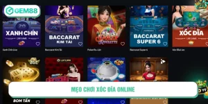 mẹo chơi xóc đĩa online